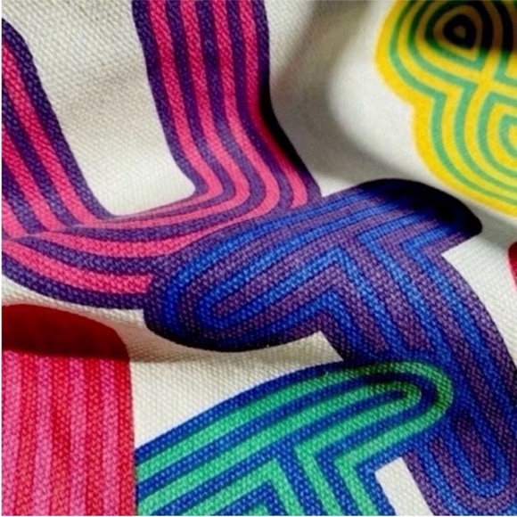 Louis Vuitton Novelty Canvas Eco Tote Bag Shenzhen Exhibition 2022 Limited 16x16 - Picture 4 of 14